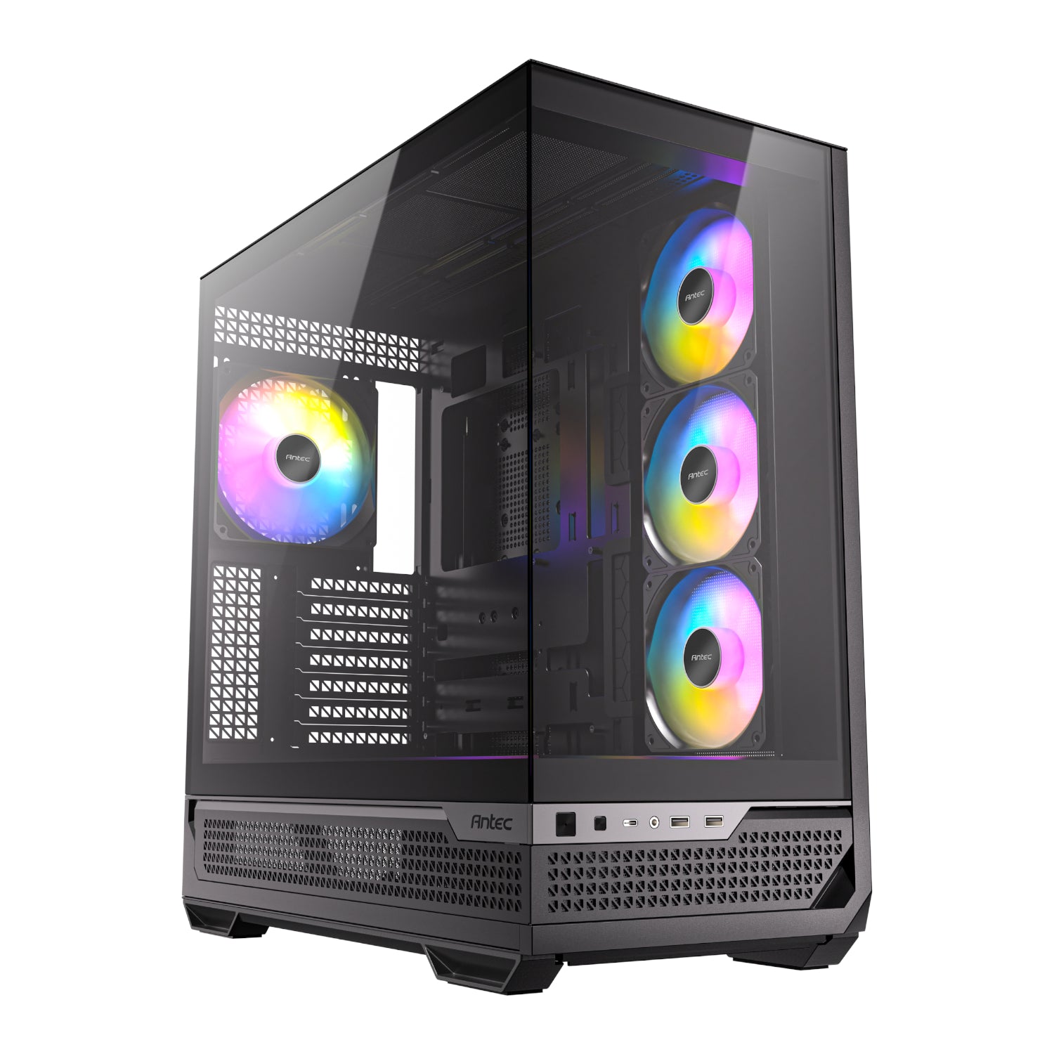 Antec C7 ARGB E-ATX Mid Tower Gaming Chassis – Black - Guards On Duty Shop & Security Guards
