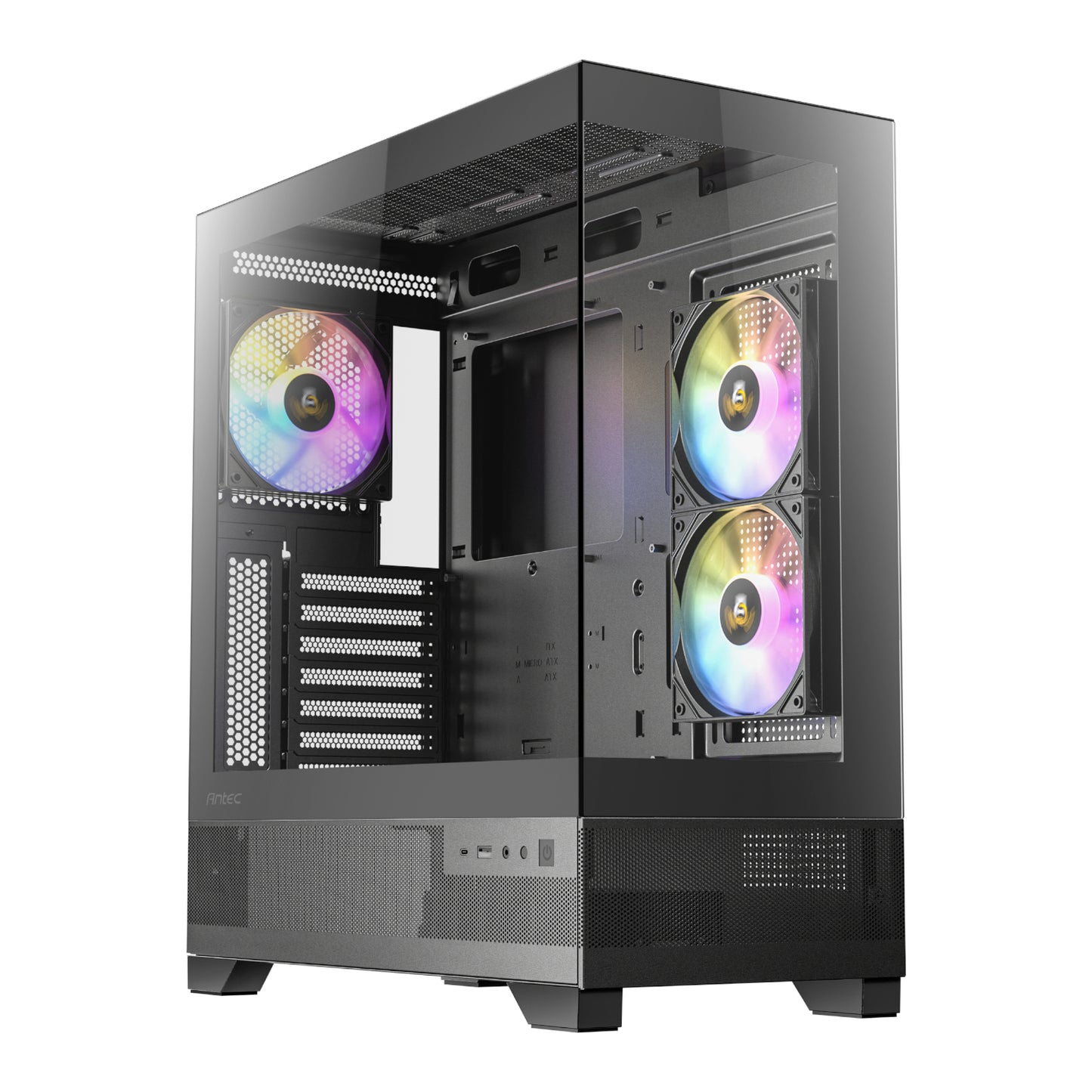 Antec CX700 ARGB ATX | Micro-ATX | ITX ARGB Mid-Tower Gaming Chassis - Black - Guards On Duty Shop & Security Guards