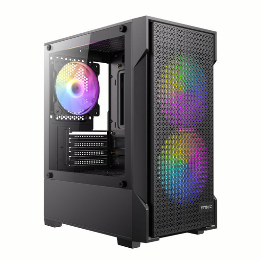 Antec VX100M ARGB Micro-ATX Mini Tower Gaming Chassis - Guards On Duty Shop & Security Guards