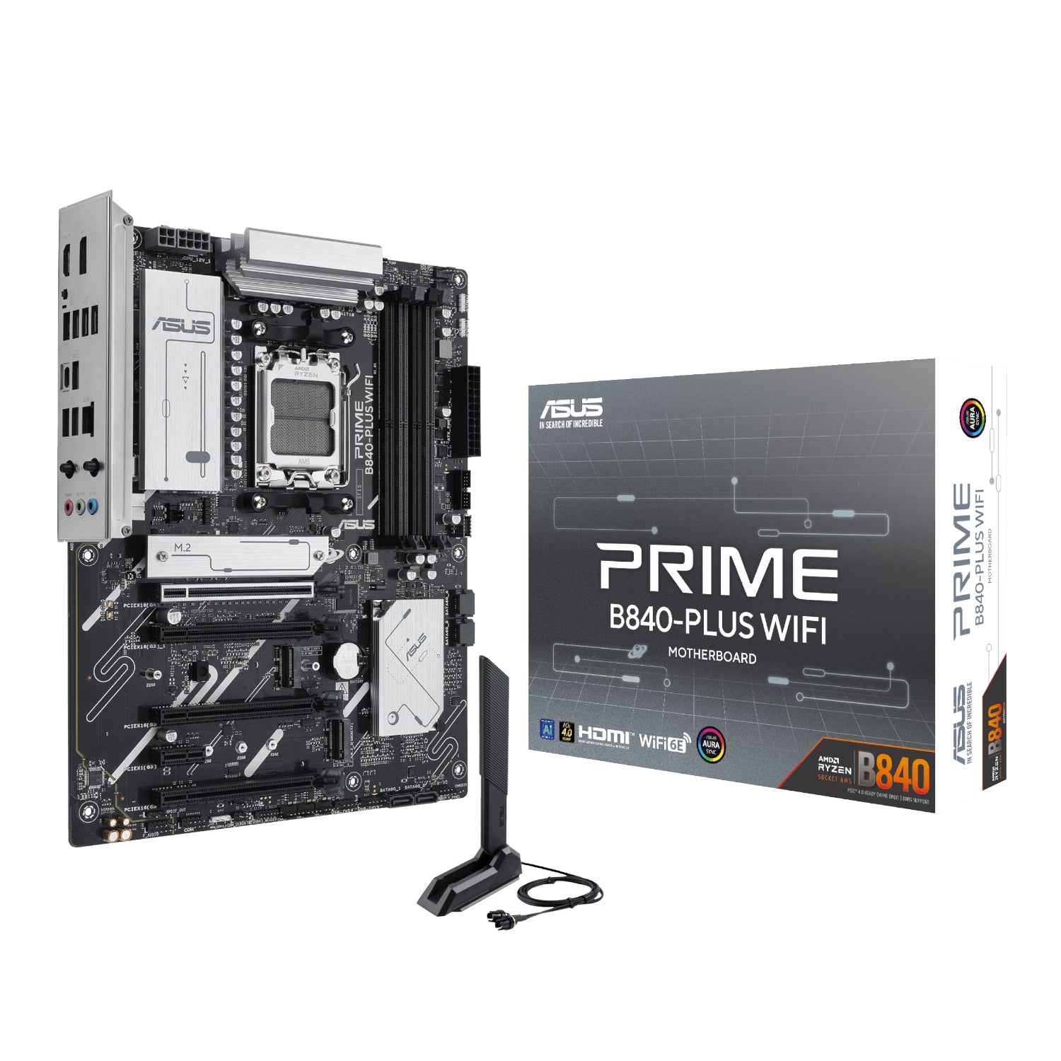 Asus PRIME B840-PLUS WIFI AMD AM5 ATX Gaming Motherboard - Guards On Duty Shop & Security Guards