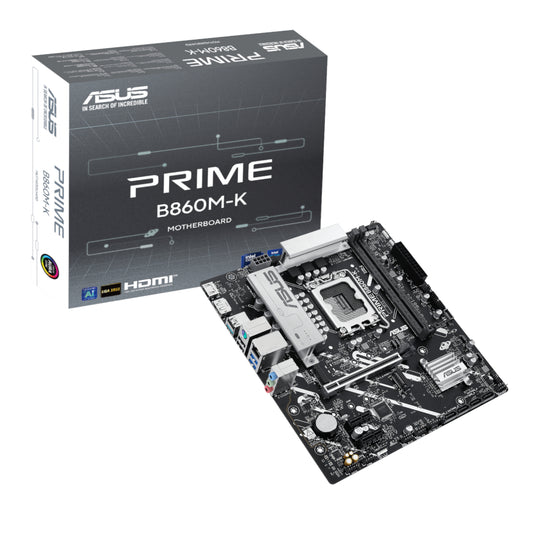 Asus PRIME B860M-K Intel LGA1851 M-ATX Motherboard - Guards On Duty Shop & Security Guards