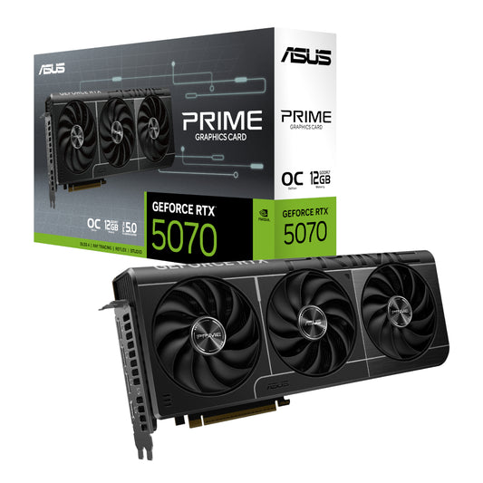ASUS PRIME GeForce RTX™ 5070 12GB GDDR7 OC 12GB Graphics Card - Guards On Duty Shop & Security Guards
