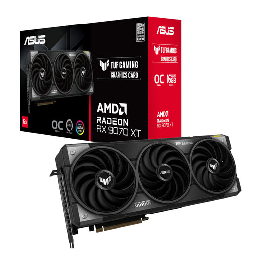 Asus TUF Gaming Radeon RX 9070 XT OC Edition 16GB GDDR6 Graphics Card - Guards On Duty Shop & Security Guards