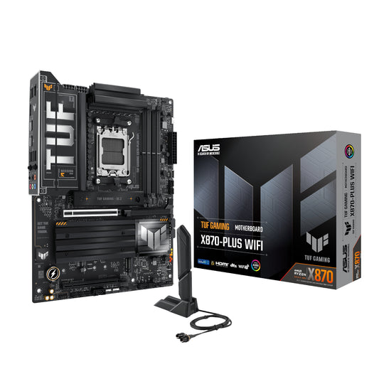 Asus TUF Gaming X870-PLUS WIFI AMD AM5 ATX Gaming Motherboard - Guards On Duty Shop & Security Guards
