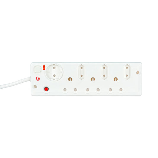 7-PORT MP WITH 1 SWITCHES SURGE PROTECT (P-07A)