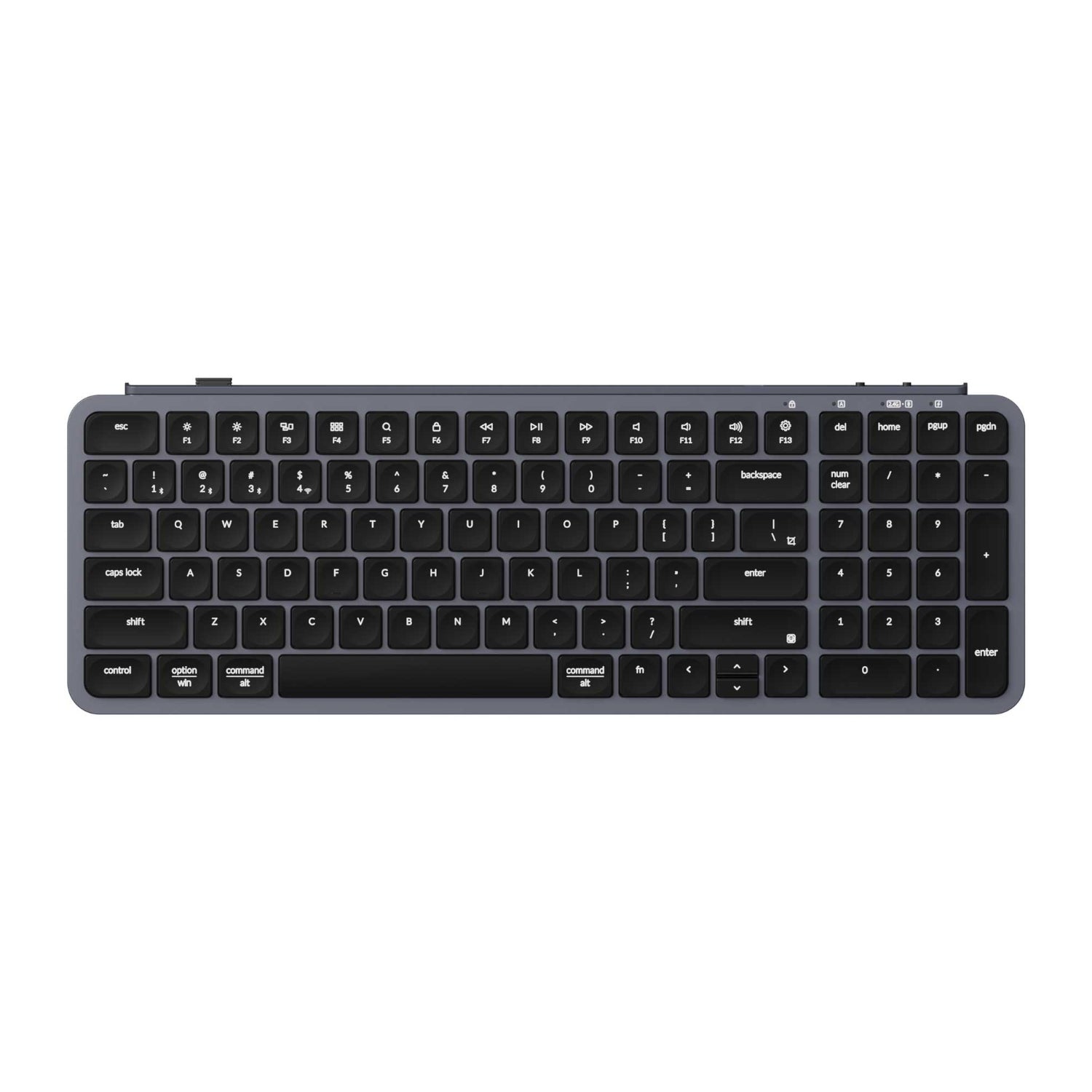 Keychron B2 Pro Ultra-Slim 96% Wireless Keyboard - Space Gray - Guards On Duty Shop & Security Guards