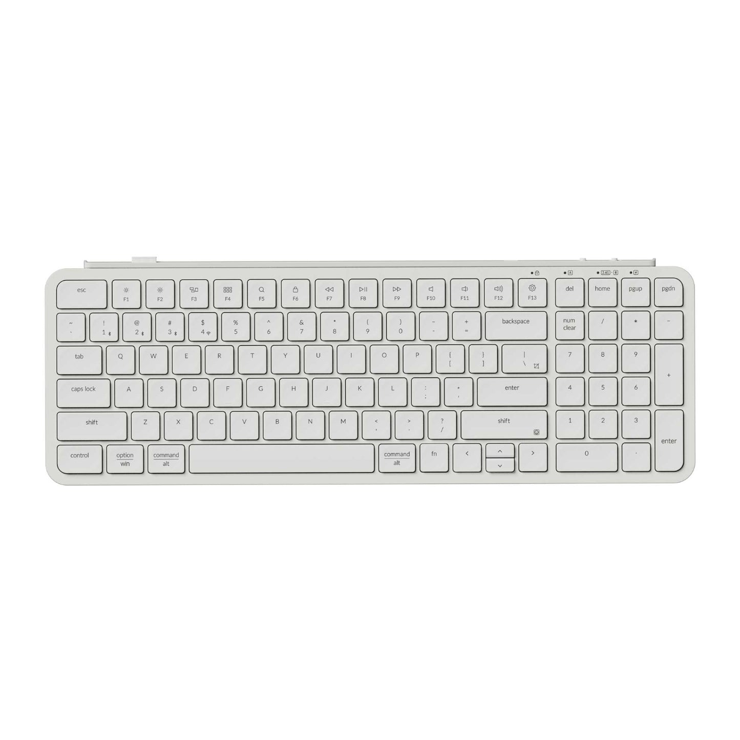 Keychron B2 Pro Ultra-Slim 96% Wireless Keyboard - Ivory White - Guards On Duty Shop & Security Guards