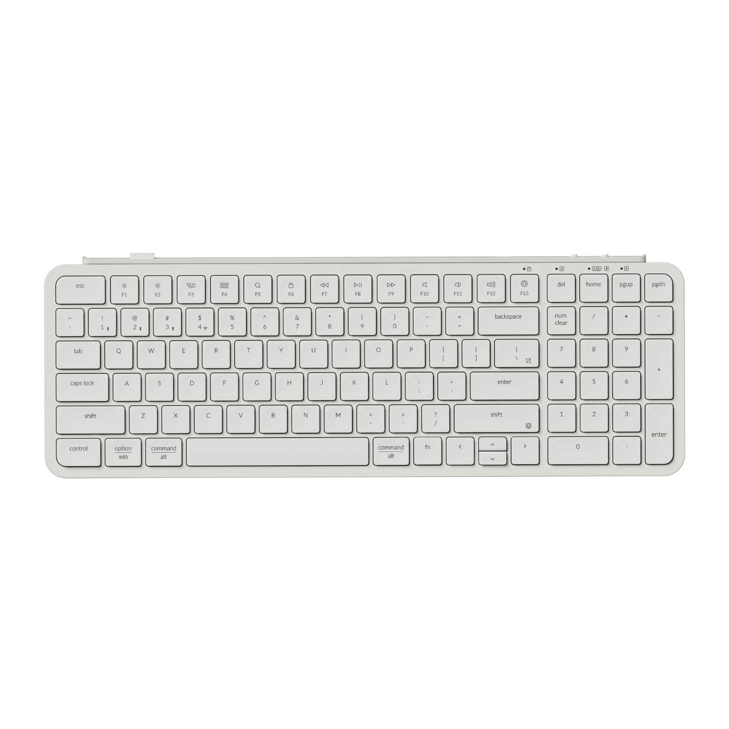 Keychron B2 Pro Ultra-Slim 96% Wireless Keyboard - Ivory White - Guards On Duty Shop & Security Guards