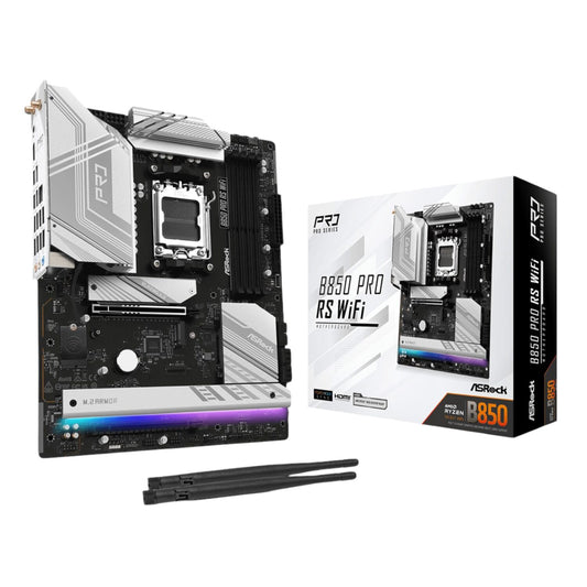 ASRock B850 Pro RS Wi-Fi ATX Motherboard (AMD AM5, DDR5, PCIe 5.0) - Guards On Duty Shop & Security Guards