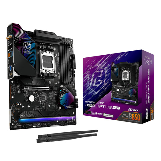 ASROCK B850 RIPTIDE WIFI AM5 ATX 4X DDR5 - Guards On Duty Shop & Security Guards