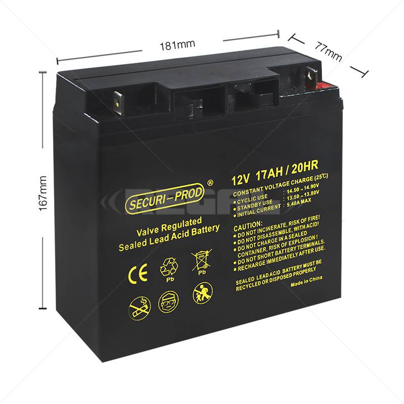Securi-Prod Battery 12V 18Ah SLA