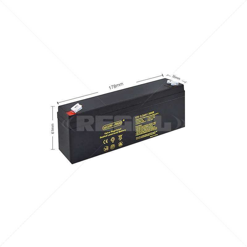Securi-Prod Battery 12V 2.3Ah SLA