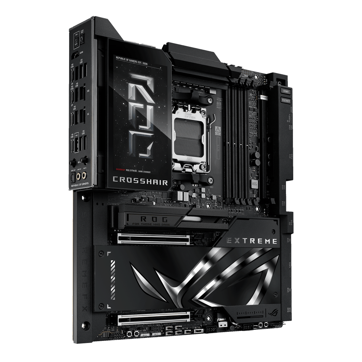 ASUS Motherboard/ATX/AM5/4xDIMM/Max.256GB/DDR5/2xTYPE-C/ 1xHDMI/2xPCIe5x16/1xPCIe4x4/1xPCIe3x1/ 5xM.2/4xSATA/WIFI 7/RAID.