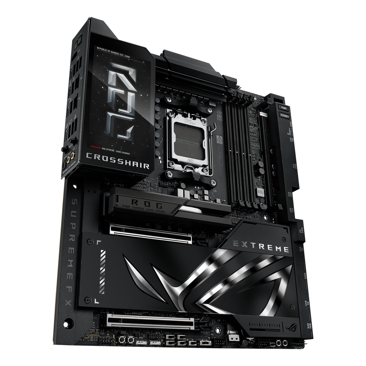 ASUS Motherboard/ATX/AM5/4xDIMM/Max.256GB/DDR5/2xTYPE-C/ 1xHDMI/2xPCIe5x16/1xPCIe4x4/1xPCIe3x1/ 5xM.2/4xSATA/WIFI 7/RAID.