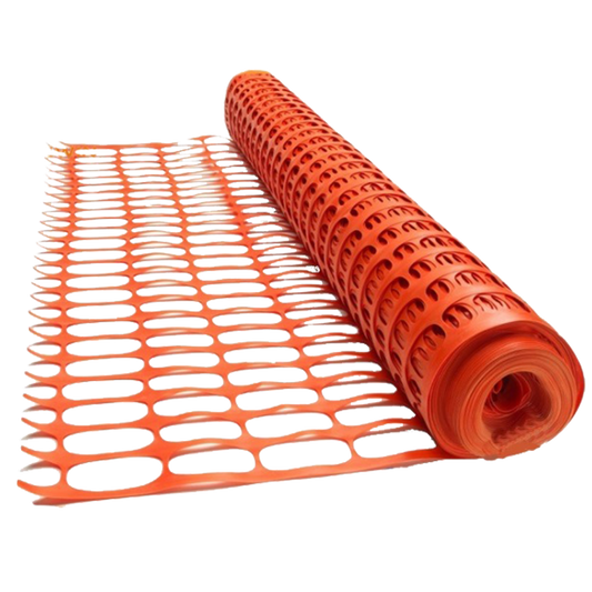 Pinnacle Barrier Fence 1x50m Roll Orange HDPE