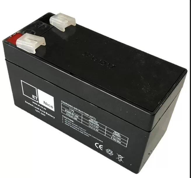 Nice Sealed Lead Acid 12V 1.3Ah Battery - Guards On Duty Shop & Security Guards