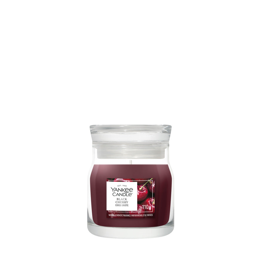 Yankee Candle Signature Small Jar Candle - Black Cherry
