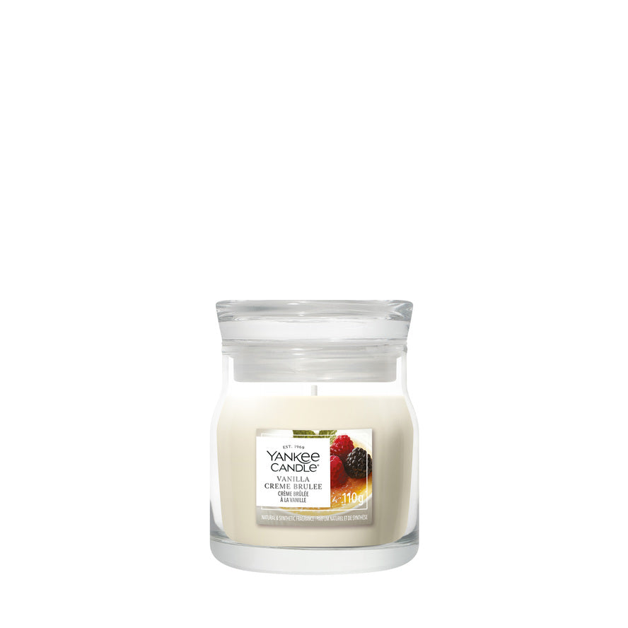Yankee Candle Signature Small Jar Candle - Vanilla Crème Brulee