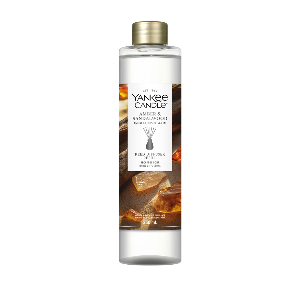 Yankee Candle Reed Refill Amber & Sandalwood 250ml