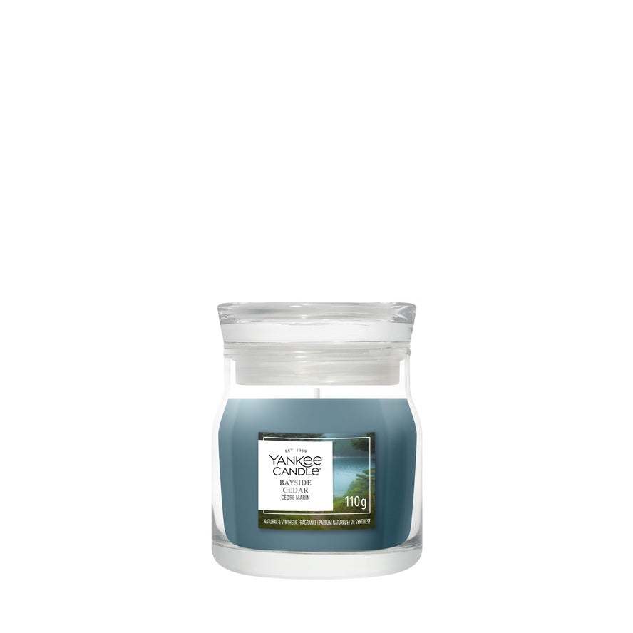 Yankee Candle Signature Small Jar Candle - Bayside Cedar