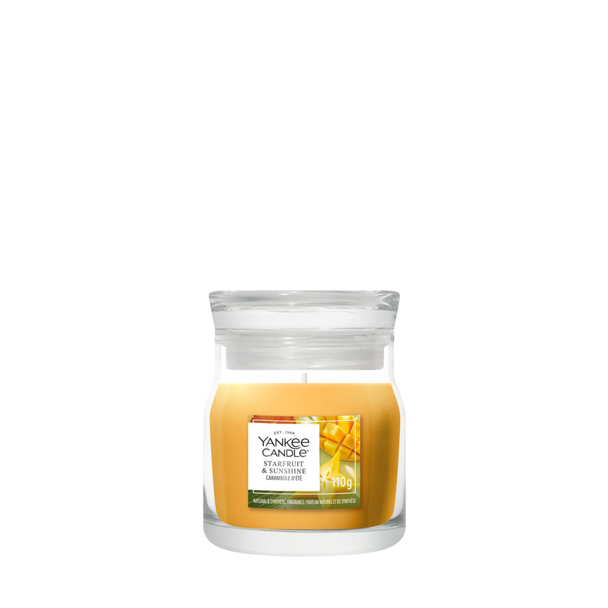 Yankee Candle Signature Small Jar Candle - Starfruit & Sunshine