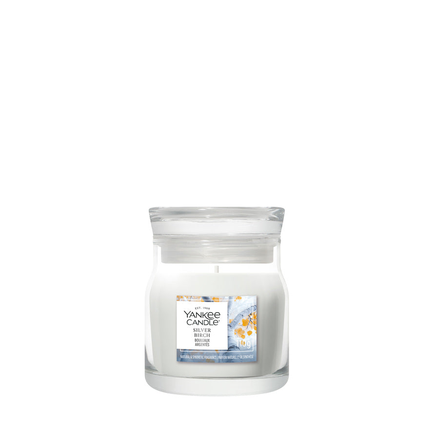 Yankee Candle Signature Small Jar Candle - Silver Birch