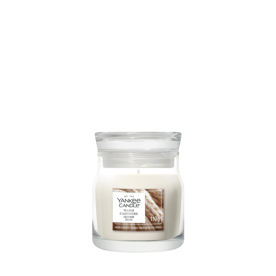 Yankee Candle Signature Small Jar Candle - Warm Cashmere