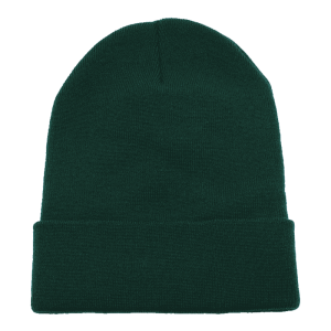 Knitted Beanie - Black Navy Red Maroon Bottle Green