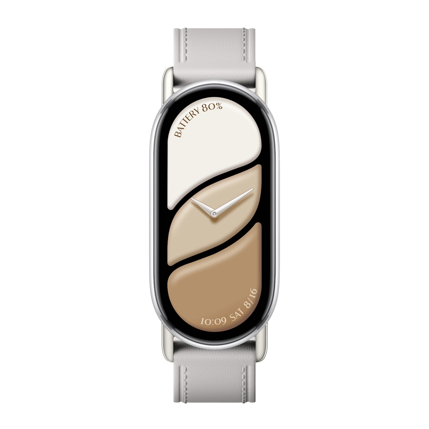 Xiaomi Smart Band 10 Leather Strap - Grey - Guards On Duty Shop & Security Guards