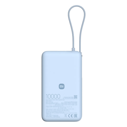 Xiaomi 67W Power Bank 10000mAh (Integrated Cable) - Ice Blue - Guards On Duty Shop & Security Guards
