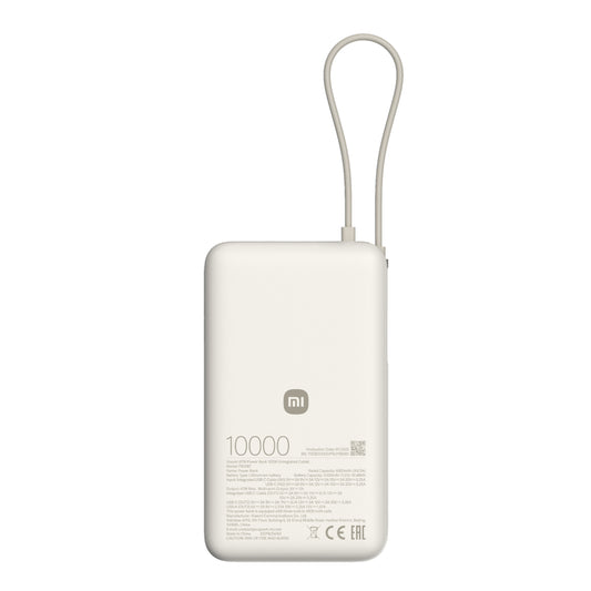 Xiaomi 67W Power Bank 10000mAh (Integrated Cable) - Tan - Guards On Duty Shop & Security Guards