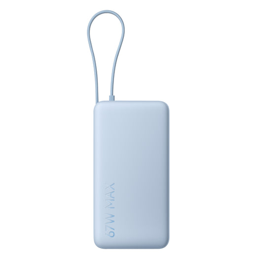 Xiaomi 67W Power Bank 20000mAh (Integrated Cable) - Ice Blue - Guards On Duty Shop & Security Guards