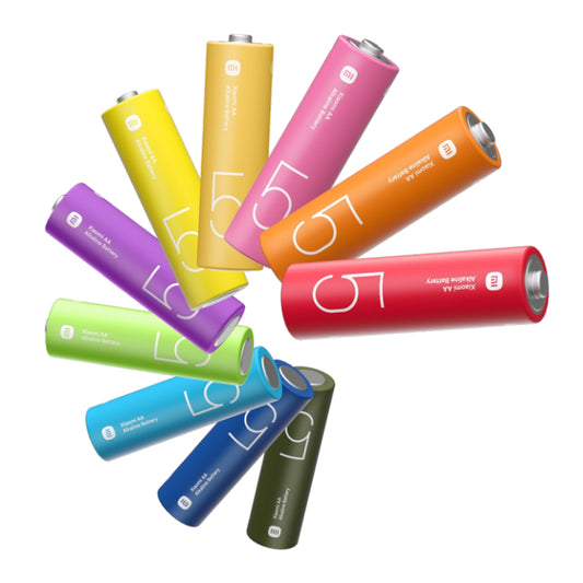 Xiaomi AA Rainbow Batteries (10 Pack) - Guards On Duty Shop & Security Guards