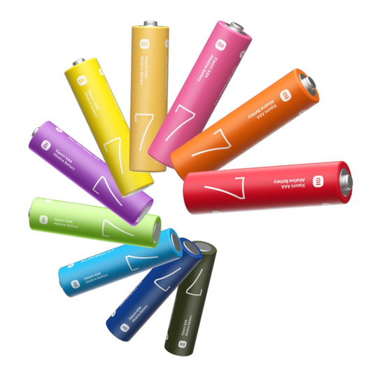 Xiaomi AAA Rainbow Batteries (10 Pack) - Guards On Duty Shop & Security Guards