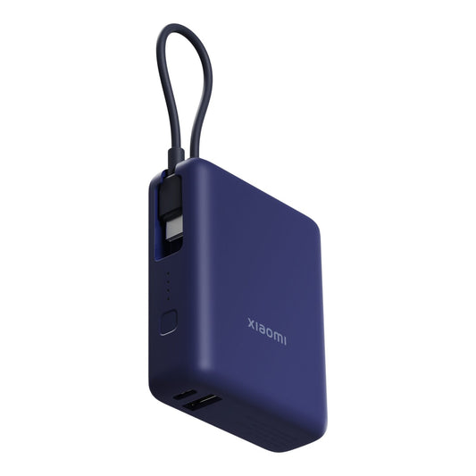 Xiaomi 33W Power Bank 10000 (Integrated Cable) - Blue - Guards On Duty Shop & Security Guards