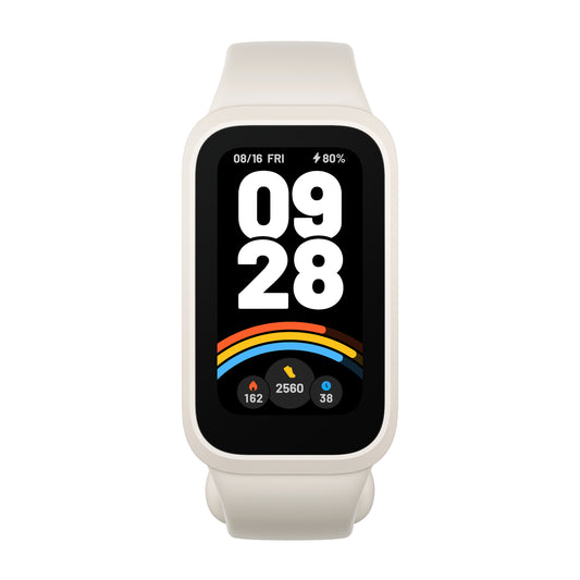 Xiaomi Smart Band 9 Active - Beige White - Guards On Duty Shop & Security Guards