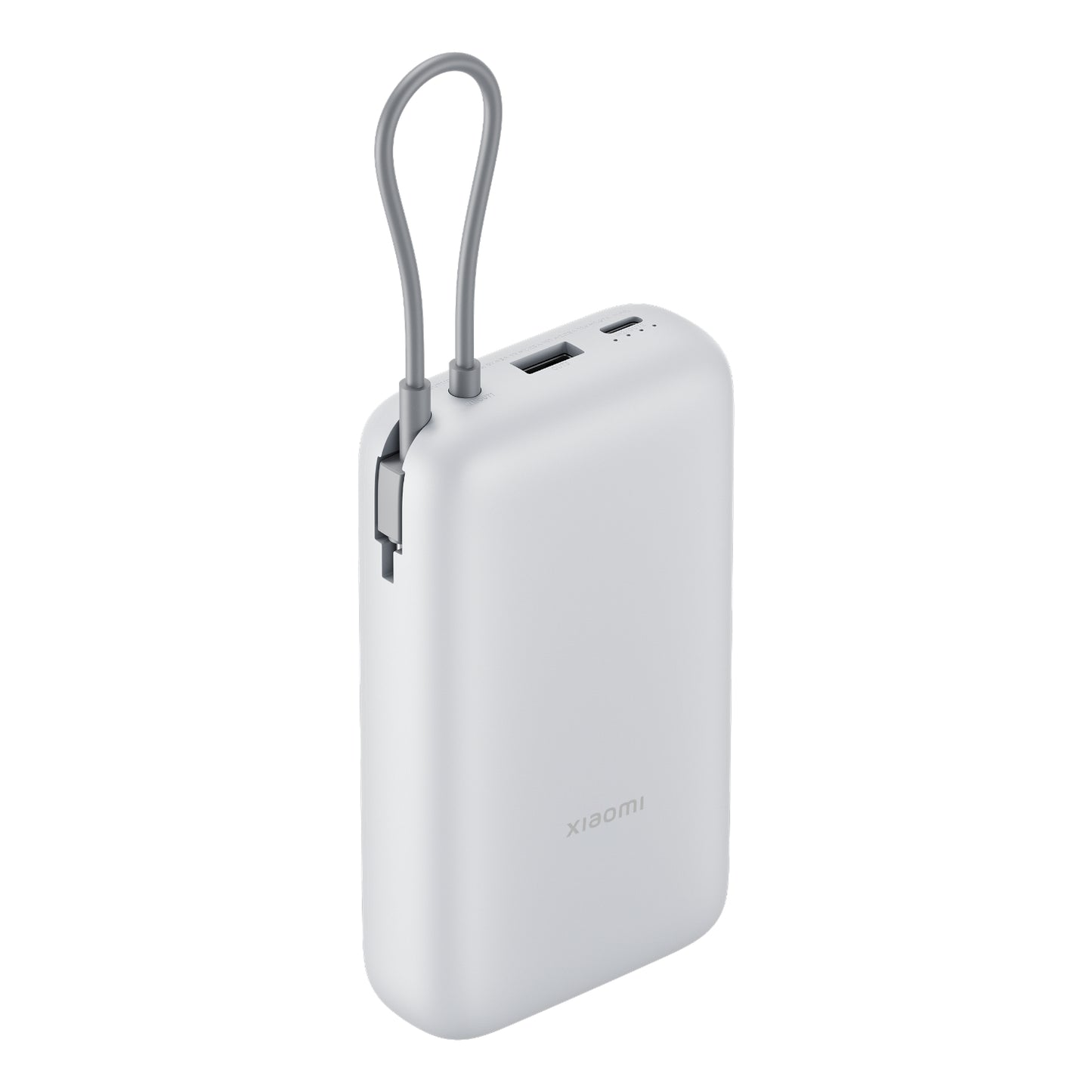 Xiaomi Power Bank 20000mAh (Integrated Cable) - Light Grey - Guards On Duty Shop & Security Guards