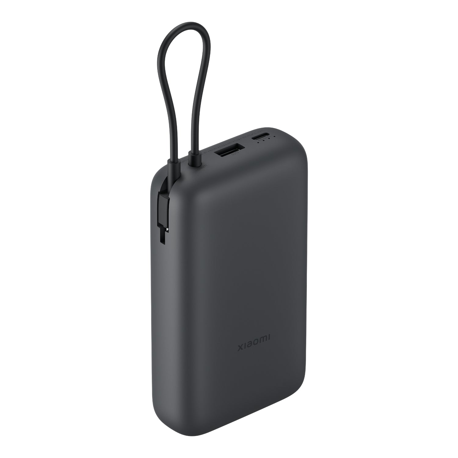 Xiaomi Power Bank 20000mAh (Integrated Cable) - Dark Grey - Guards On Duty Shop & Security Guards