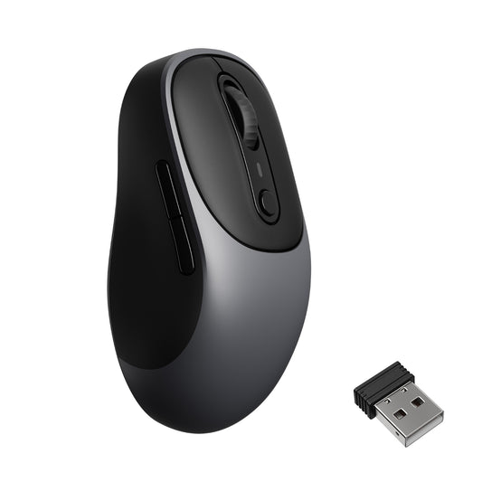 Keychron BM24 Wireless Silent Mouse - Metal Grey - Guards On Duty Shop & Security Guards