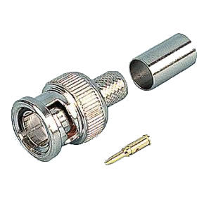 BNC Male Crimp Connector