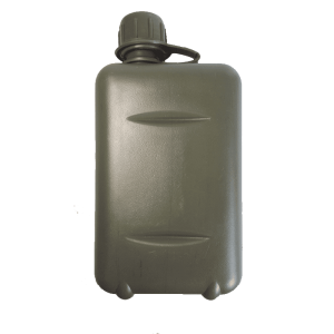 2L Green Army Water Bottle Only No Pouch