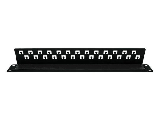 Linkbasic 19-inch Rack Mount Brush Panel Guards On Duty Security