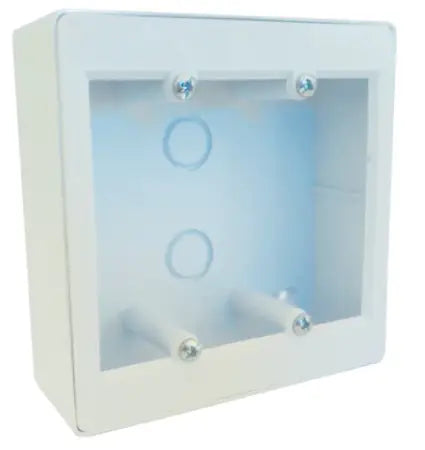 Extension Box 4 X 4 With Knock Out PVC (12 Pack)