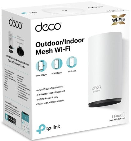 TP LINK AX3000 Outdoor Indoor Mesh Wi-Fi