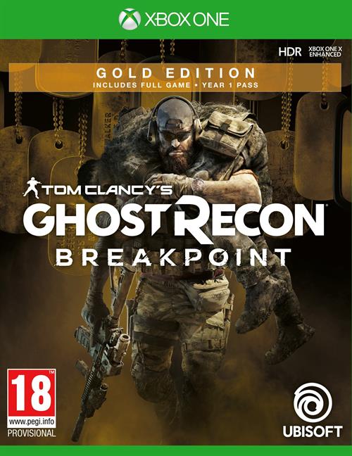 Microsoft Xbox Xbox One Game Tom Clancy Ghost Recon Breakpoint Gold