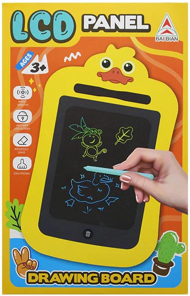 Brainware LCD Panel Drawing Board Purple