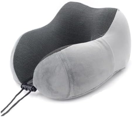 Casey U Shaped Large Travel Neck Pillow Grey