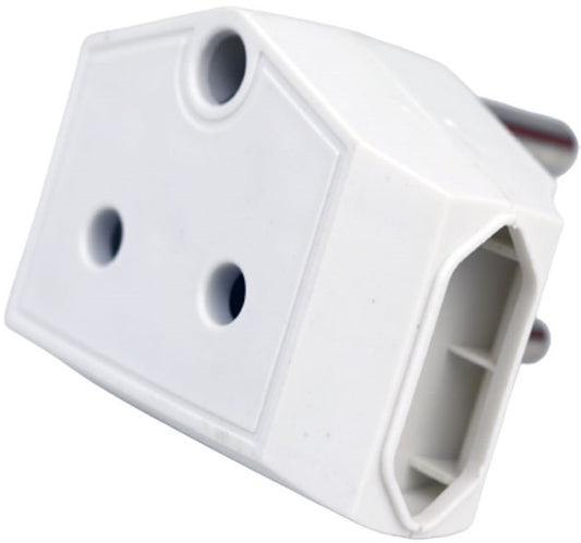 Noble 3 Way Multiplug 1 x 16A And 2 x 5A Single Adaptor