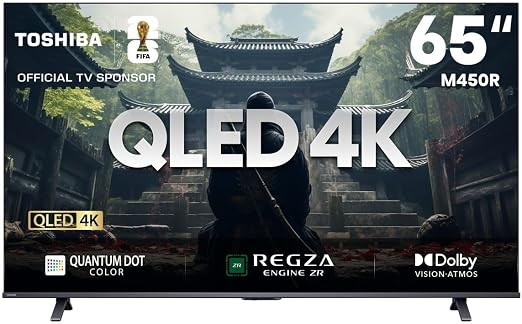 Toshiba M450RP 65 Inch UHD QLED 4K Smart TV