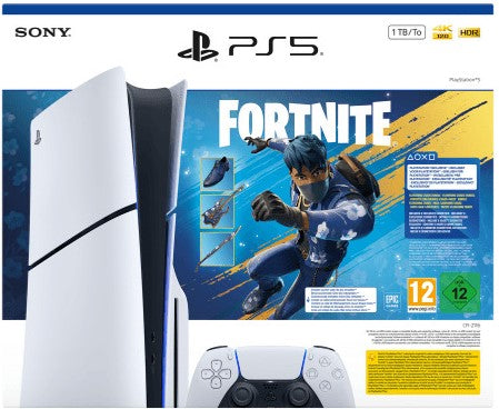 PlayStation 5 Slim 1TB Fortnite Bundle Disc Edition